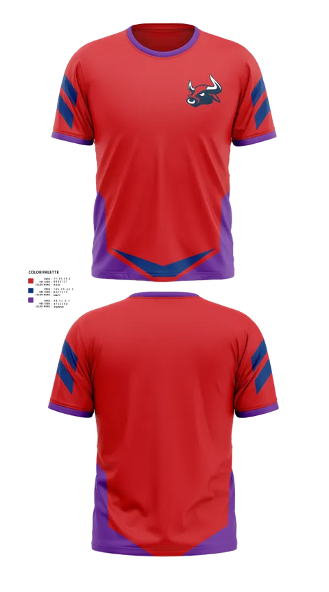 Short Sleeve Performance Shirt, Smithtown Bulls, Baseball, Teamtime, Team time, sublimation, custom sports apparel, team uniforms, spirit wear, spiritwear, sports uniforms, custom shirts, team store, custom team store, fundraiser sports, apparel fundraiser