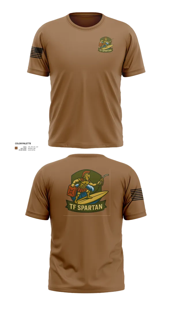 Old School Cotton Feel Shirt, Task Force Spartan, , Teamtime, Team time, sublimation, custom sports apparel, team uniforms, spirit wear, spiritwear, sports uniforms, custom shirts, team store, custom team store, fundraiser sports, apparel fundraiser