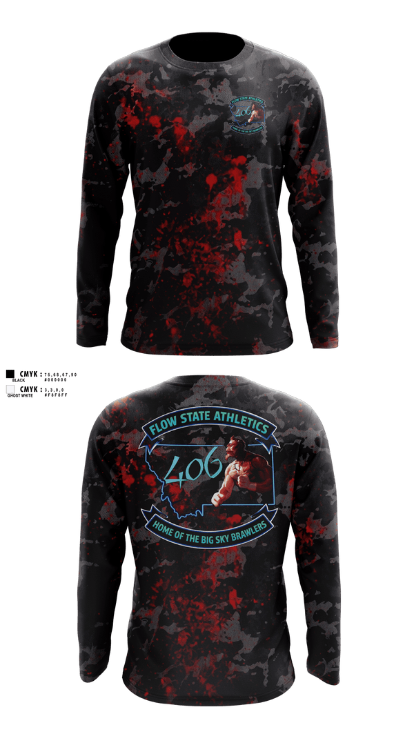 Long Sleeve Performance Shirt, Flow State Athletics, , Teamtime, Team time, sublimation, custom sports apparel, team uniforms, spirit wear, spiritwear, sports uniforms, custom shirts, team store, custom team store, fundraiser sports, apparel fundraiser