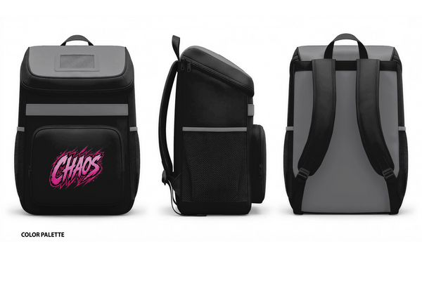 Gear Bag, Chaos, Softball, Teamtime, Team time, sublimation, custom sports apparel, team uniforms, spirit wear, spiritwear, sports uniforms, custom shirts, team store, custom team store, fundraiser sports, apparel fundraiser