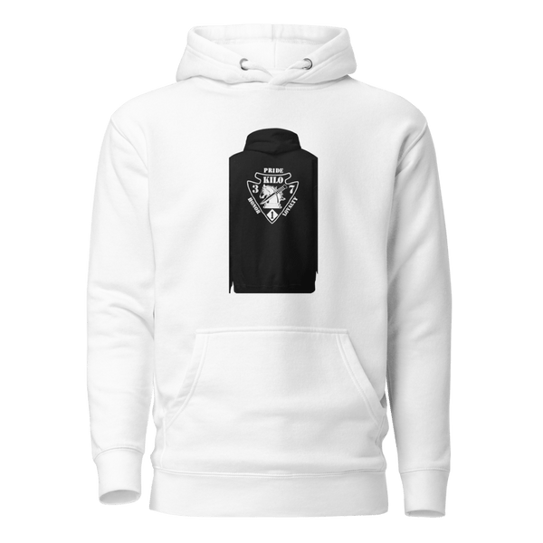 Unisex Hoodie - 1 - White