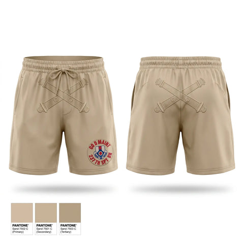 Athletic Shorts With Pockets, A Battery 1-134th Field Artillery, Army, Teamtime, Team time, sublimation, custom sports apparel, team uniforms, spirit wear, spiritwear, sports uniforms, custom shirts, team store, custom team store, fundraiser sports, apparel fundraiser