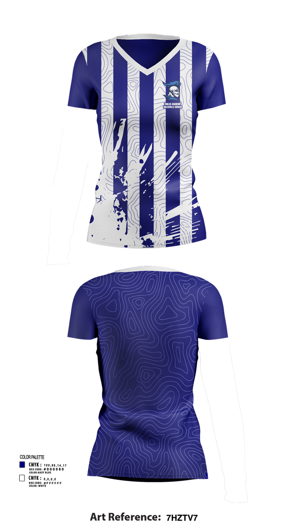 Womens Short Sleeve Vneck Shirt, Thales Academy–Rolesville Soccer, Women's Soccer, Teamtime, Team time, sublimation, custom sports apparel, team uniforms, spirit wear, spiritwear, sports uniforms, custom shirts, team store, custom team store, fundraiser sports, apparel fundraiser