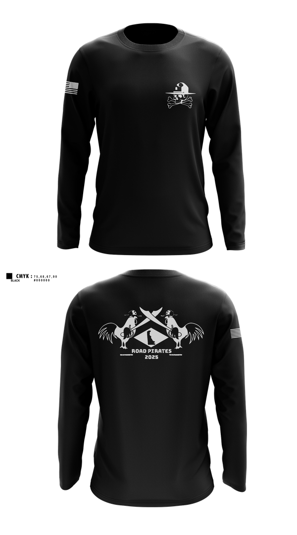 Long Sleeve Performance Shirt, Road Pirates, , Teamtime, Team time, sublimation, custom sports apparel, team uniforms, spirit wear, spiritwear, sports uniforms, custom shirts, team store, custom team store, fundraiser sports, apparel fundraiser