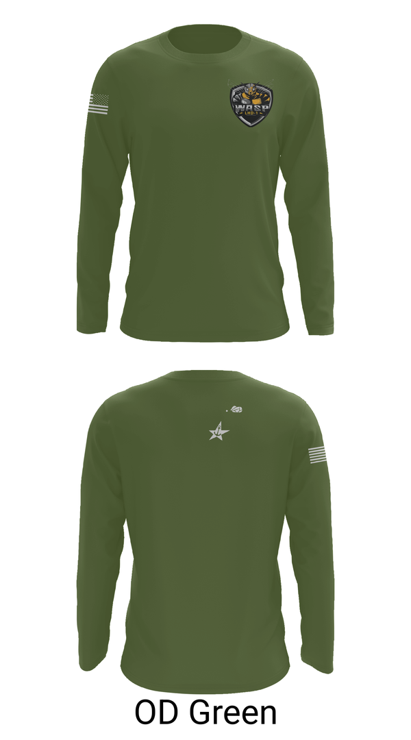 Long Sleeve Performance Shirt, USS WASP, , Teamtime, Team time, sublimation, custom sports apparel, team uniforms, spirit wear, spiritwear, sports uniforms, custom shirts, team store, custom team store, fundraiser sports, apparel fundraiser