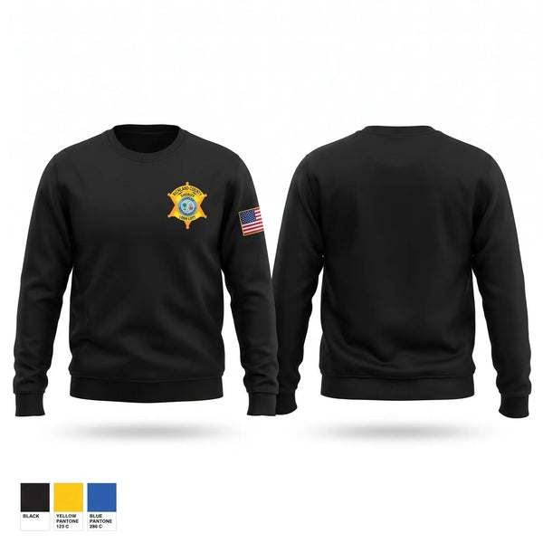Crew Neck Sweatshirt, Richland County Sheriff’s Department, Police, Teamtime, Team time, sublimation, custom sports apparel, team uniforms, spirit wear, spiritwear, sports uniforms, custom shirts, team store, custom team store, fundraiser sports, apparel fundraiser