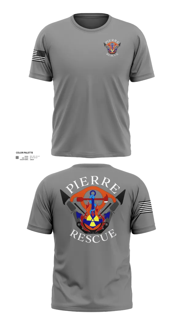 Short Sleeve Performance Shirt, Pierre Rescue, , Teamtime, Team time, sublimation, custom sports apparel, team uniforms, spirit wear, spiritwear, sports uniforms, custom shirts, team store, custom team store, fundraiser sports, apparel fundraiser