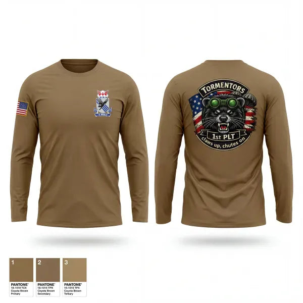 Long Sleeve Performance Shirt, A CO 2-505, Army, Teamtime, Team time, sublimation, custom sports apparel, team uniforms, spirit wear, spiritwear, sports uniforms, custom shirts, team store, custom team store, fundraiser sports, apparel fundraiser