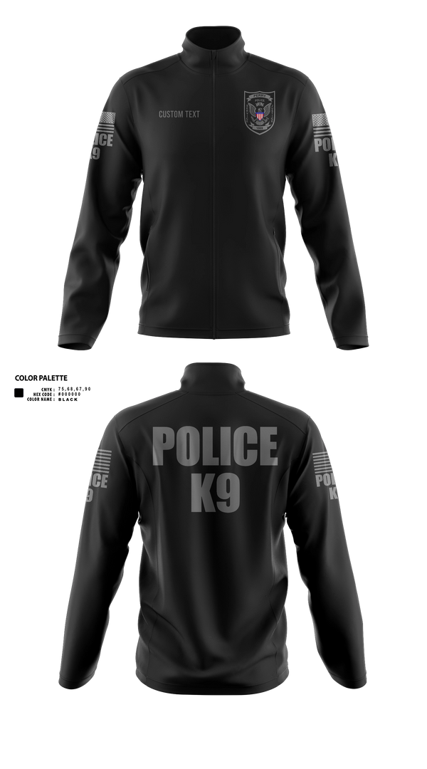 Fleece Jacket, PERRY POLICE DEPARTMENT, Police, Teamtime, Team time, sublimation, custom sports apparel, team uniforms, spirit wear, spiritwear, sports uniforms, custom shirts, team store, custom team store, fundraiser sports, apparel fundraiser