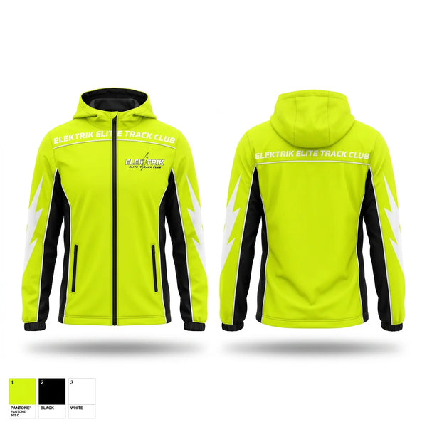 Windbreaker, ELEKTRIK ELITE TRACK CLUB, Track & Field, Teamtime, Team time, sublimation, custom sports apparel, team uniforms, spirit wear, spiritwear, sports uniforms, custom shirts, team store, custom team store, fundraiser sports, apparel fundraiser