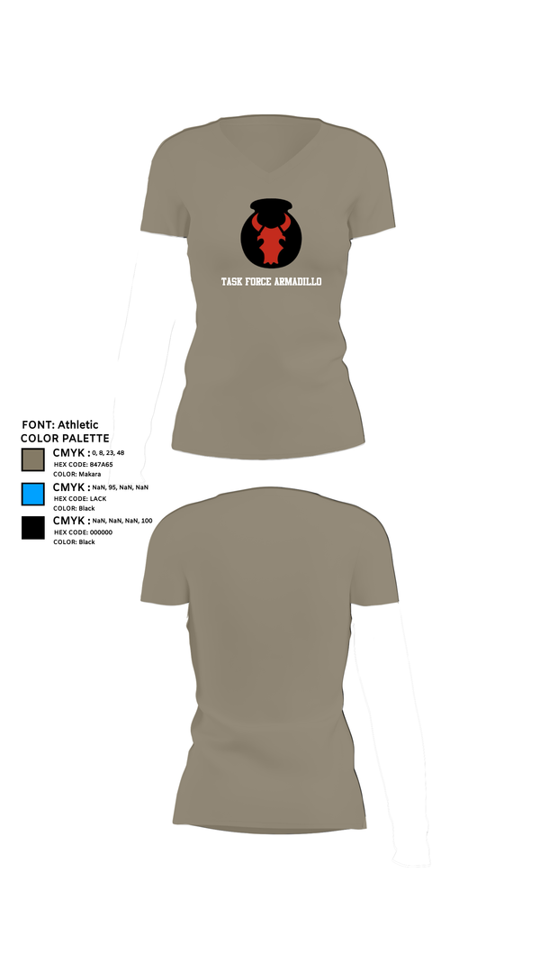 Womens Short Sleeve Vneck Shirt, , National Guard, Teamtime, Team time, sublimation, custom sports apparel, team uniforms, spirit wear, spiritwear, sports uniforms, custom shirts, team store, custom team store, fundraiser sports, apparel fundraiser