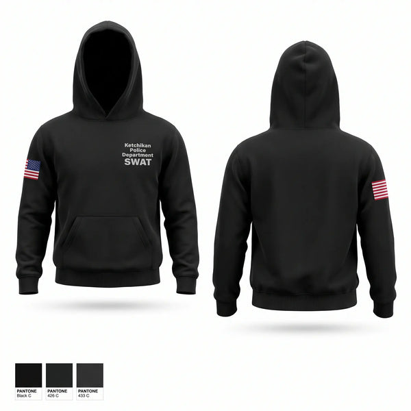 Hoodie, Ketchikan Police Department SWAT, Police, Teamtime, Team time, sublimation, custom sports apparel, team uniforms, spirit wear, spiritwear, sports uniforms, custom shirts, team store, custom team store, fundraiser sports, apparel fundraiser