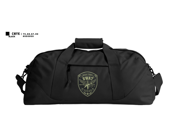 Duffle Bag, BOSQUE REGIONAL SWAT TEAM, Police, Teamtime, Team time, sublimation, custom sports apparel, team uniforms, spirit wear, spiritwear, sports uniforms, custom shirts, team store, custom team store, fundraiser sports, apparel fundraiser