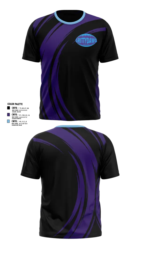 Short Sleeve Performance Shirt, GrittyDawg Athletics, , Teamtime, Team time, sublimation, custom sports apparel, team uniforms, spirit wear, spiritwear, sports uniforms, custom shirts, team store, custom team store, fundraiser sports, apparel fundraiser