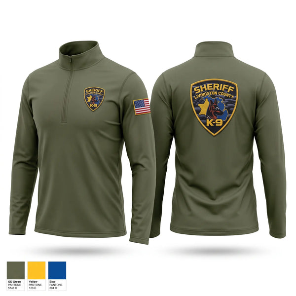 Windbreaker, Livingston Co Sheriff K9, Police, Teamtime, Team time, sublimation, custom sports apparel, team uniforms, spirit wear, spiritwear, sports uniforms, custom shirts, team store, custom team store, fundraiser sports, apparel fundraiser