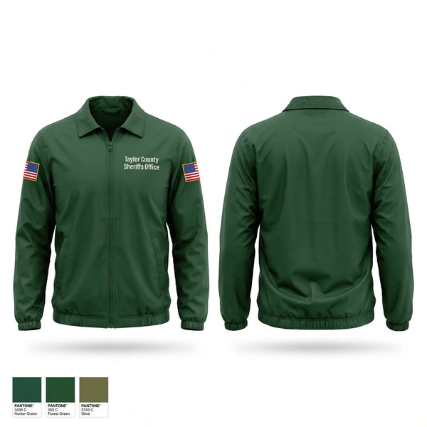 Windbreaker, Taylor County Sheriff’s Office, Police, Teamtime, Team time, sublimation, custom sports apparel, team uniforms, spirit wear, spiritwear, sports uniforms, custom shirts, team store, custom team store, fundraiser sports, apparel fundraiser