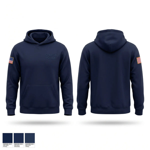 Hoodie, SPARTA POLICE, Police, Teamtime, Team time, sublimation, custom sports apparel, team uniforms, spirit wear, spiritwear, sports uniforms, custom shirts, team store, custom team store, fundraiser sports, apparel fundraiser