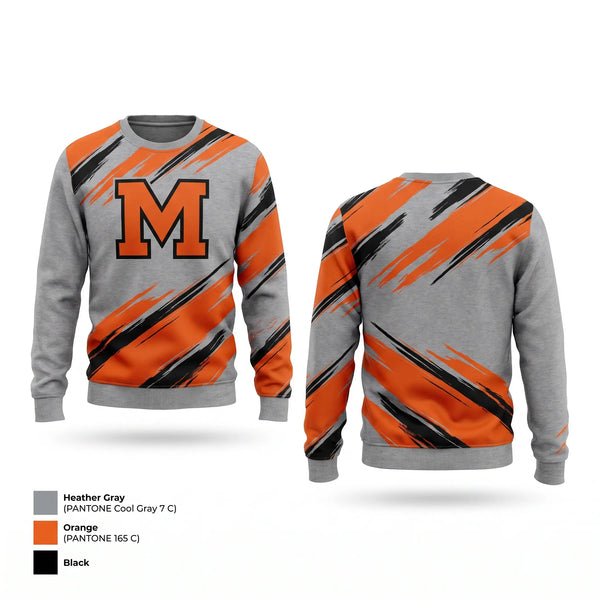 Crew Neck Sweatshirt, Mcdonogh Girls Tennis, Tennis, Teamtime, Team time, sublimation, custom sports apparel, team uniforms, spirit wear, spiritwear, sports uniforms, custom shirts, team store, custom team store, fundraiser sports, apparel fundraiser
