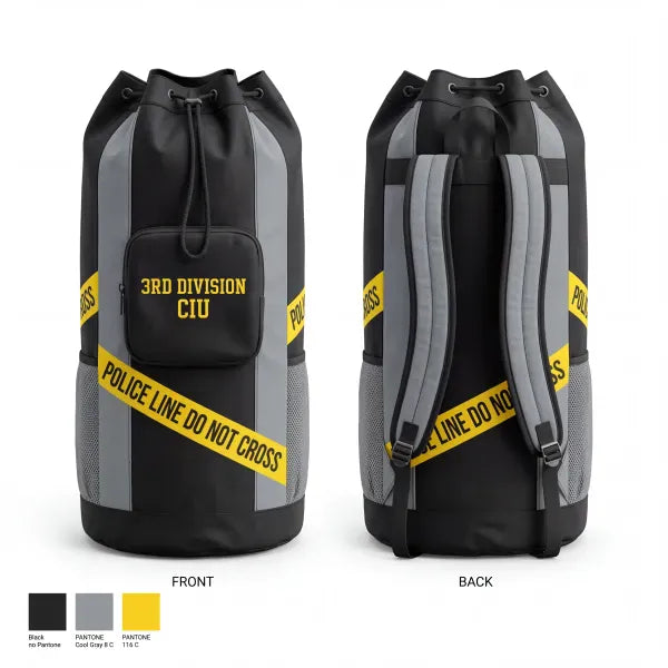 Gear Bag, 3rd Division CIU, Police, Teamtime, Team time, sublimation, custom sports apparel, team uniforms, spirit wear, spiritwear, sports uniforms, custom shirts, team store, custom team store, fundraiser sports, apparel fundraiser