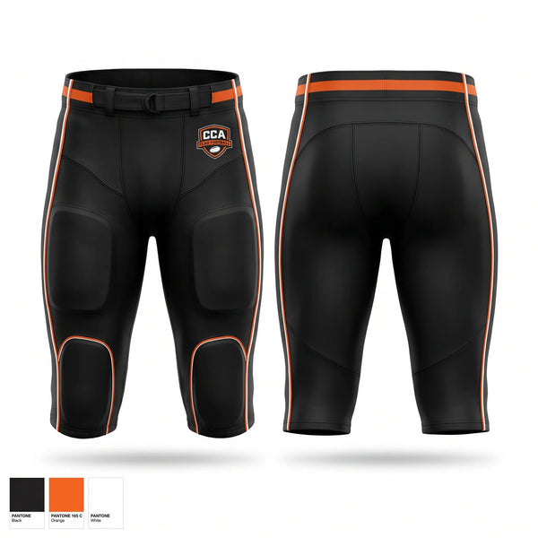 Integrated Football Pants, Copper City Athletics, , Teamtime, Team time, sublimation, custom sports apparel, team uniforms, spirit wear, spiritwear, sports uniforms, custom shirts, team store, custom team store, fundraiser sports, apparel fundraiser