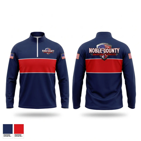Windbreaker, Noble County Emergency Services, EMS/EMT, Teamtime, Team time, sublimation, custom sports apparel, team uniforms, spirit wear, spiritwear, sports uniforms, custom shirts, team store, custom team store, fundraiser sports, apparel fundraiser