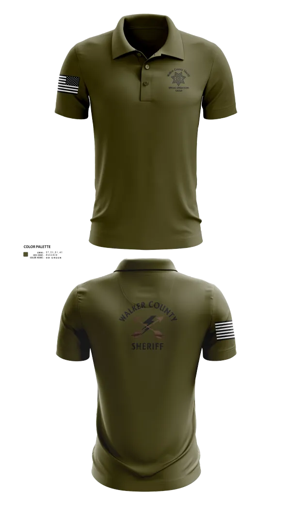 Short Sleeve Performance Polo, Walker County Sheriff SOG Team, , Teamtime, Team time, sublimation, custom sports apparel, team uniforms, spirit wear, spiritwear, sports uniforms, custom shirts, team store, custom team store, fundraiser sports, apparel fundraiser