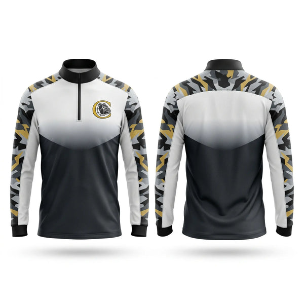 Quarter Zip Jacket, Cement High School Basketball, Men's Basketball, Teamtime, Team time, sublimation, custom sports apparel, team uniforms, spirit wear, spiritwear, sports uniforms, custom shirts, team store, custom team store, fundraiser sports, apparel fundraiser