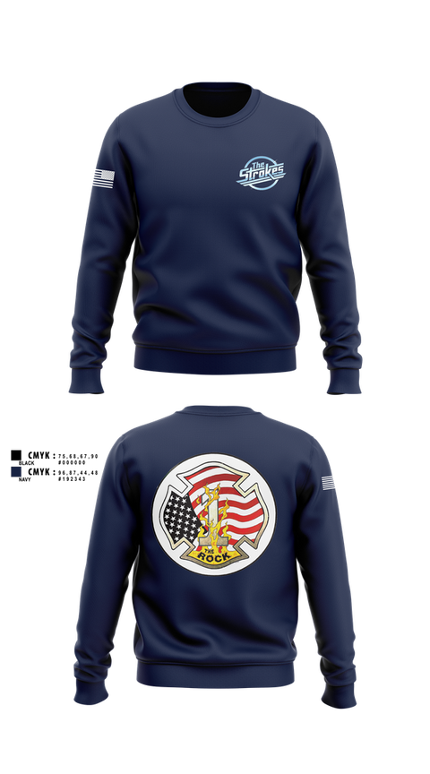 Crew Neck Sweatshirt, Mobile Stroke Team, , Teamtime, Team time, sublimation, custom sports apparel, team uniforms, spirit wear, spiritwear, sports uniforms, custom shirts, team store, custom team store, fundraiser sports, apparel fundraiser