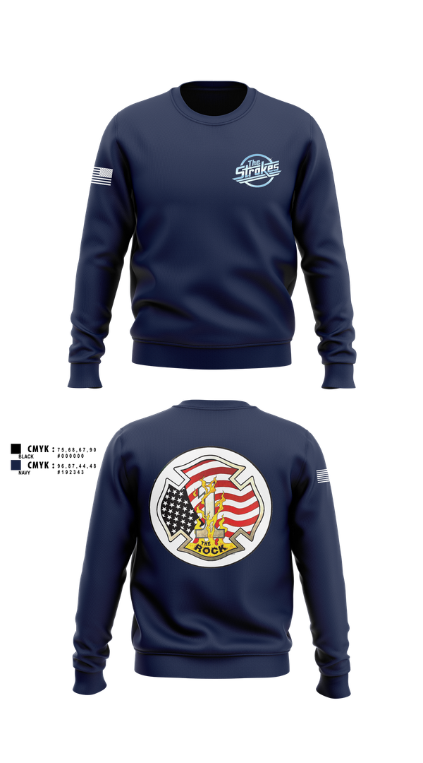 Crew Neck Sweatshirt, Mobile Stroke Team, , Teamtime, Team time, sublimation, custom sports apparel, team uniforms, spirit wear, spiritwear, sports uniforms, custom shirts, team store, custom team store, fundraiser sports, apparel fundraiser