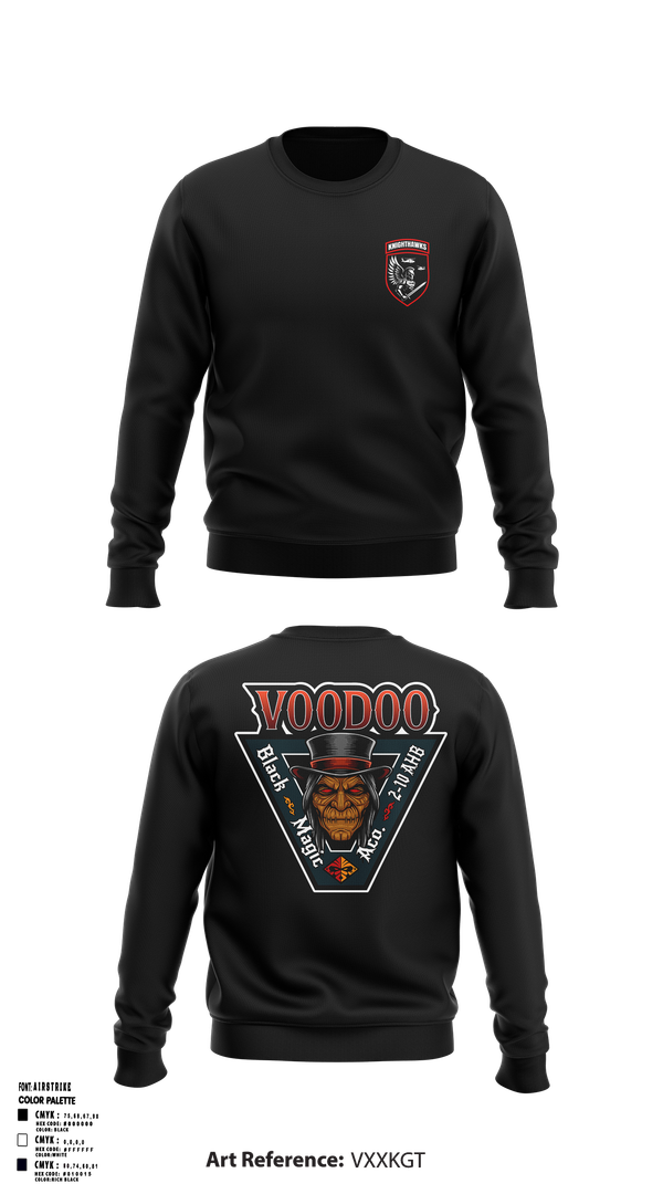 Crew Neck Sweatshirt, 2-10 AHB Knighthawks, Spirit Store, Teamtime, Team time, sublimation, custom sports apparel, team uniforms, spirit wear, spiritwear, sports uniforms, custom shirts, team store, custom team store, fundraiser sports, apparel fundraiser