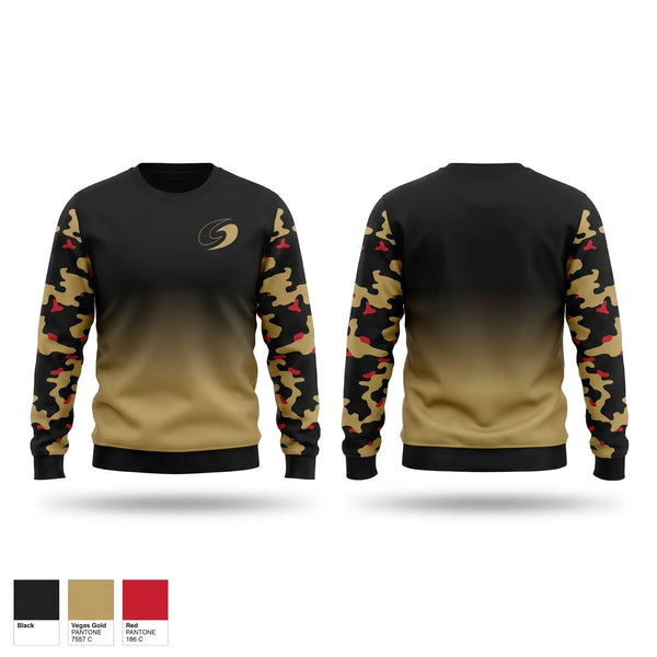 Crew Neck Sweatshirt, Hurricanes, Cheer, Teamtime, Team time, sublimation, custom sports apparel, team uniforms, spirit wear, spiritwear, sports uniforms, custom shirts, team store, custom team store, fundraiser sports, apparel fundraiser