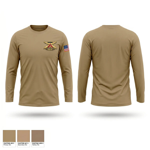Long Sleeve Performance Shirt, 36th DIVARTY, National Guard, Teamtime, Team time, sublimation, custom sports apparel, team uniforms, spirit wear, spiritwear, sports uniforms, custom shirts, team store, custom team store, fundraiser sports, apparel fundraiser