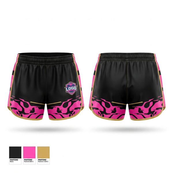 Womens Shorts, Cu blood&moon, E-Sports, Teamtime, Team time, sublimation, custom sports apparel, team uniforms, spirit wear, spiritwear, sports uniforms, custom shirts, team store, custom team store, fundraiser sports, apparel fundraiser