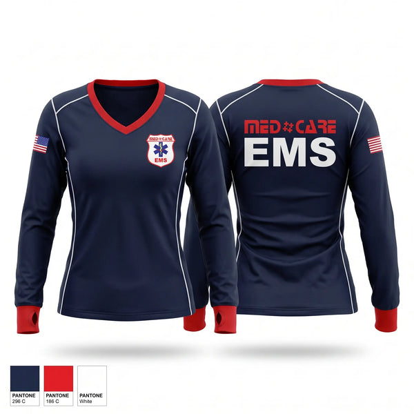 Old School Cotton Feel Shirt, MedCare EMS, EMS/EMT, Teamtime, Team time, sublimation, custom sports apparel, team uniforms, spirit wear, spiritwear, sports uniforms, custom shirts, team store, custom team store, fundraiser sports, apparel fundraiser