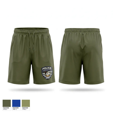 Athletic Shorts With Pockets, Haughton Police Department, Police, Teamtime, Team time, sublimation, custom sports apparel, team uniforms, spirit wear, spiritwear, sports uniforms, custom shirts, team store, custom team store, fundraiser sports, apparel fundraiser