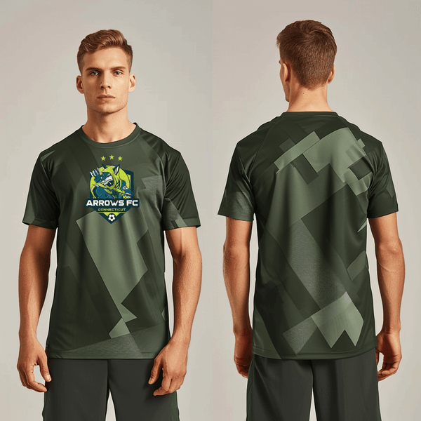 Short Sleeve Performance Shirt, ARROWS FC, Men's Soccer, Teamtime, Team time, sublimation, custom sports apparel, team uniforms, spirit wear, spiritwear, sports uniforms, custom shirts, team store, custom team store, fundraiser sports, apparel fundraiser