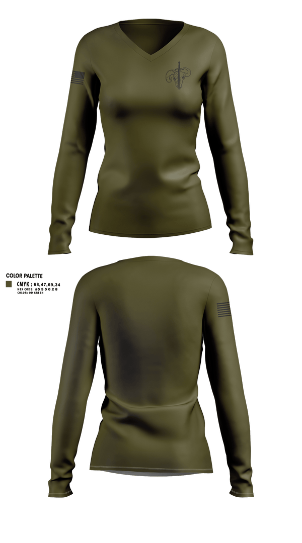 Womens Long Sleeve Vneck Shirt, Denver Special Response Team, Police, Teamtime, Team time, sublimation, custom sports apparel, team uniforms, spirit wear, spiritwear, sports uniforms, custom shirts, team store, custom team store, fundraiser sports, apparel fundraiser