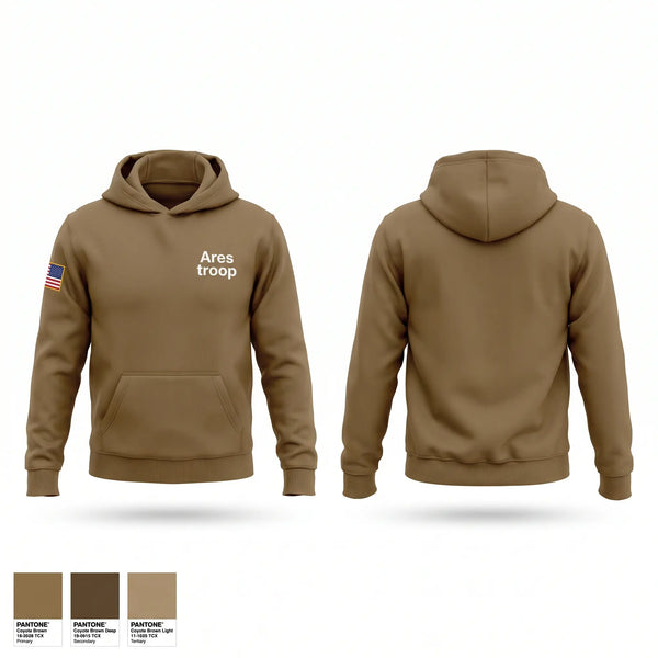 Hoodie, Ares troop, Army, Teamtime, Team time, sublimation, custom sports apparel, team uniforms, spirit wear, spiritwear, sports uniforms, custom shirts, team store, custom team store, fundraiser sports, apparel fundraiser