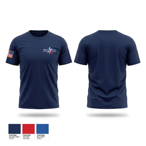 Old School Cotton Feel Shirt, Lonestar ambulance, EMS/EMT, Teamtime, Team time, sublimation, custom sports apparel, team uniforms, spirit wear, spiritwear, sports uniforms, custom shirts, team store, custom team store, fundraiser sports, apparel fundraiser