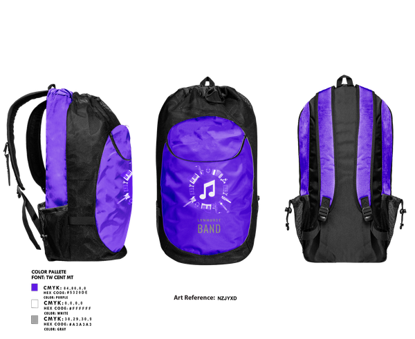 Gear Bag, Lynhurst Bands, Spirit Store, Teamtime, Team time, sublimation, custom sports apparel, team uniforms, spirit wear, spiritwear, sports uniforms, custom shirts, team store, custom team store, fundraiser sports, apparel fundraiser