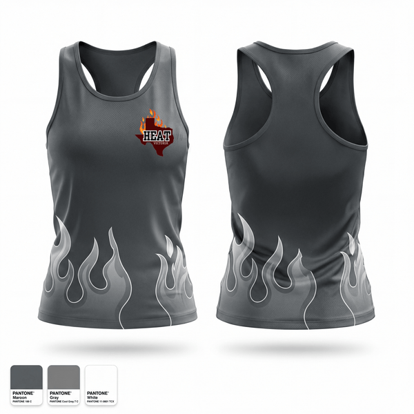 Mens Track Singlet, Victoria HEAT, Track & Field, Teamtime, Team time, sublimation, custom sports apparel, team uniforms, spirit wear, spiritwear, sports uniforms, custom shirts, team store, custom team store, fundraiser sports, apparel fundraiser