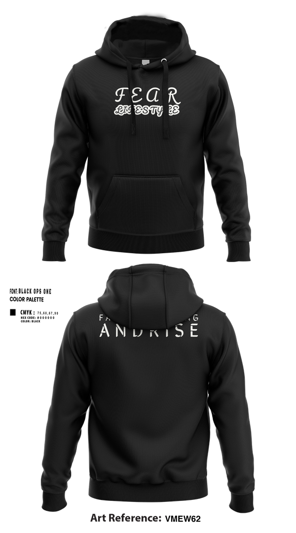 Hoodie, FearLifestyle, , Teamtime, Team time, sublimation, custom sports apparel, team uniforms, spirit wear, spiritwear, sports uniforms, custom shirts, team store, custom team store, fundraiser sports, apparel fundraiser