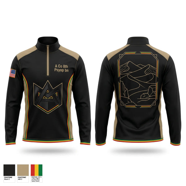 Windbreaker, A Co 8th Psyop bn, Army, Teamtime, Team time, sublimation, custom sports apparel, team uniforms, spirit wear, spiritwear, sports uniforms, custom shirts, team store, custom team store, fundraiser sports, apparel fundraiser