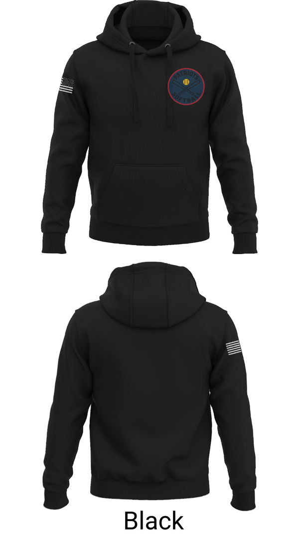 Hoodie, American Legion Post 10 Patriots, Softball, Teamtime, Team time, sublimation, custom sports apparel, team uniforms, spirit wear, spiritwear, sports uniforms, custom shirts, team store, custom team store, fundraiser sports, apparel fundraiser
