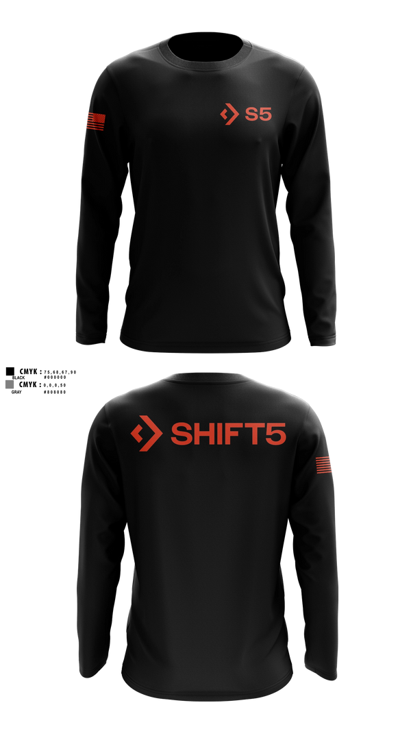 Long Sleeve Performance Shirt, Shift5, , Teamtime, Team time, sublimation, custom sports apparel, team uniforms, spirit wear, spiritwear, sports uniforms, custom shirts, team store, custom team store, fundraiser sports, apparel fundraiser
