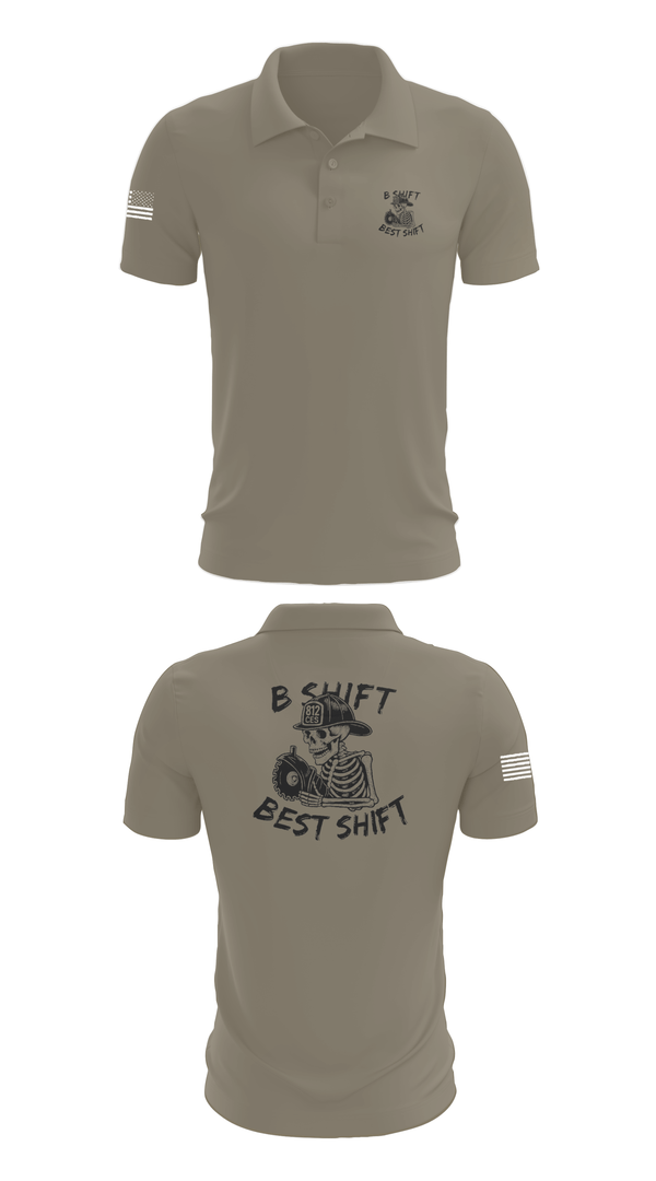 Short Sleeve Performance Polo, 812 CES (B shift), Air Force, Teamtime, Team time, sublimation, custom sports apparel, team uniforms, spirit wear, spiritwear, sports uniforms, custom shirts, team store, custom team store, fundraiser sports, apparel fundraiser