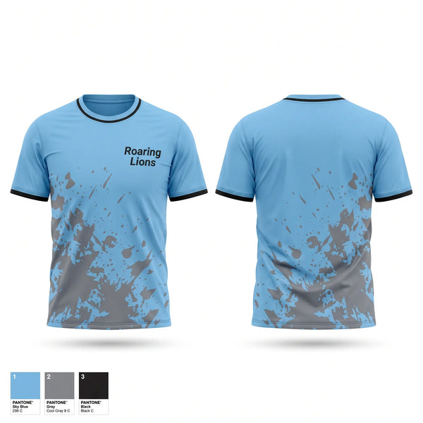 Short Sleeve Performance Shirt, Roaring Lions, Men's Soccer, Teamtime, Team time, sublimation, custom sports apparel, team uniforms, spirit wear, spiritwear, sports uniforms, custom shirts, team store, custom team store, fundraiser sports, apparel fundraiser