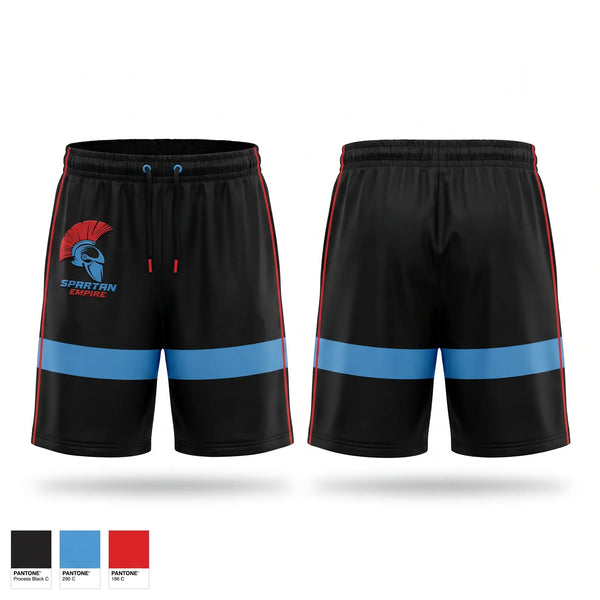 Athletic Shorts With Pockets, Spartans, , Teamtime, Team time, sublimation, custom sports apparel, team uniforms, spirit wear, spiritwear, sports uniforms, custom shirts, team store, custom team store, fundraiser sports, apparel fundraiser