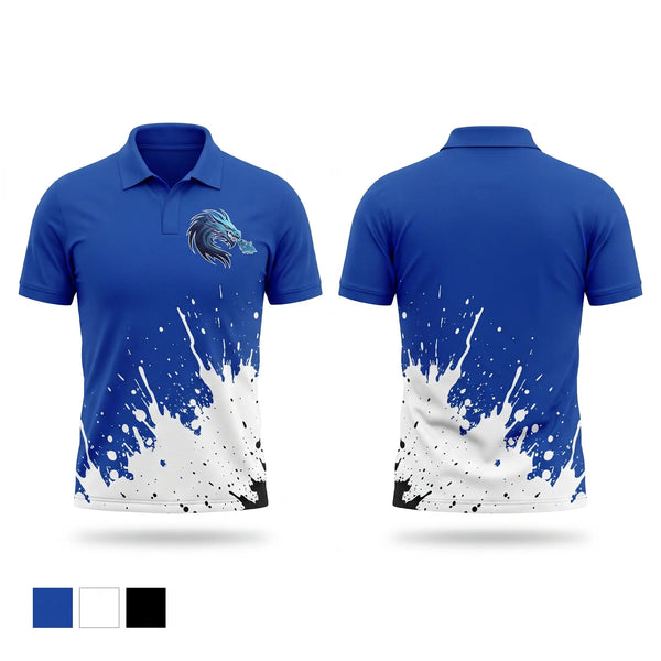 Short Sleeve Performance Polo, Dragons Breath, Men's Basketball, Teamtime, Team time, sublimation, custom sports apparel, team uniforms, spirit wear, spiritwear, sports uniforms, custom shirts, team store, custom team store, fundraiser sports, apparel fundraiser