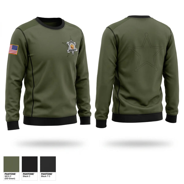 Crew Neck Sweatshirt, Crawford county Kansas detectives, Police, Teamtime, Team time, sublimation, custom sports apparel, team uniforms, spirit wear, spiritwear, sports uniforms, custom shirts, team store, custom team store, fundraiser sports, apparel fundraiser